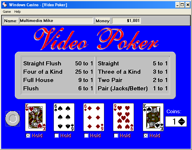 Video Casino Games — ss (WOR)