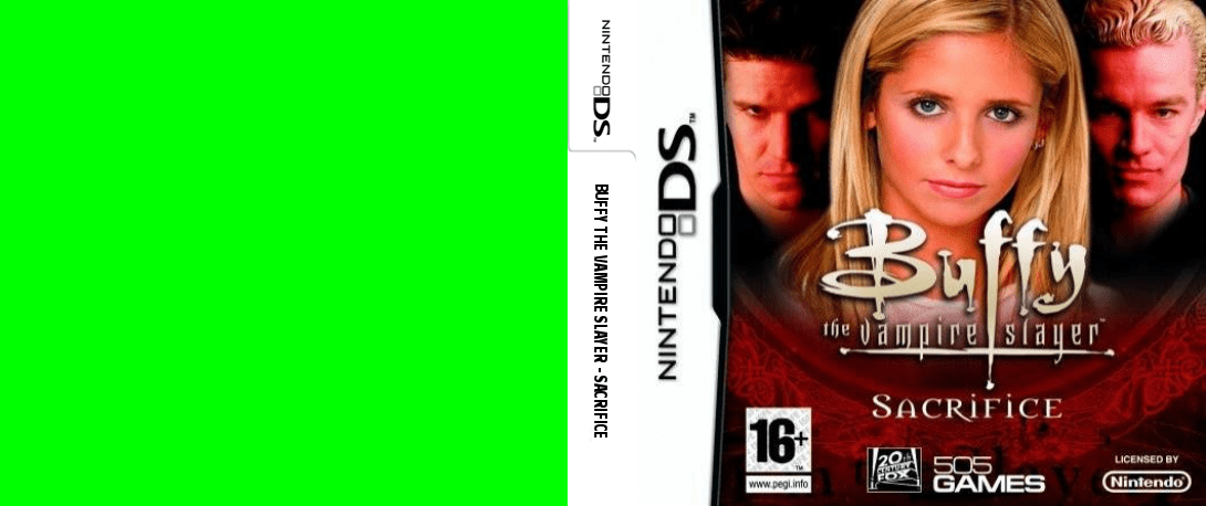 Buffy the Vampire Slayer - Sacrifice — box-texture (EU)