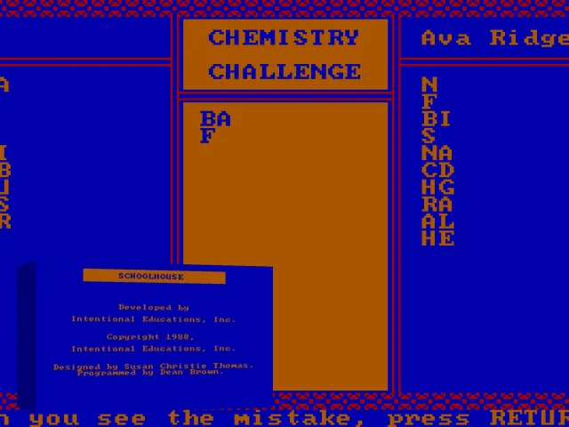 Schoolhouse — mixrbv2 (WOR)