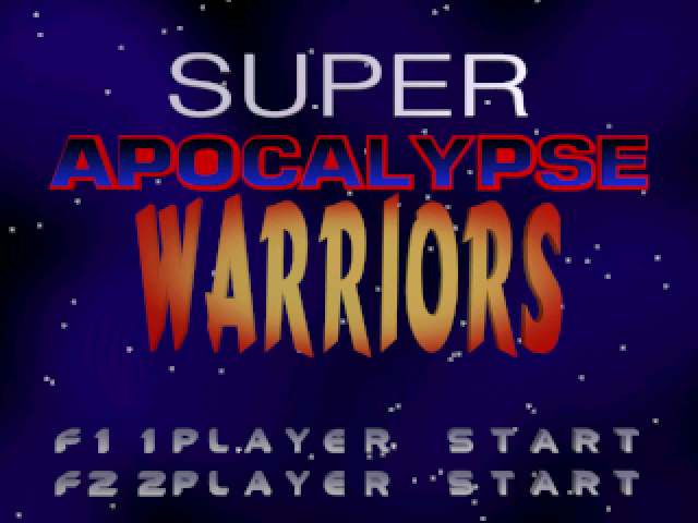 Super Apocalypse Warriors box art