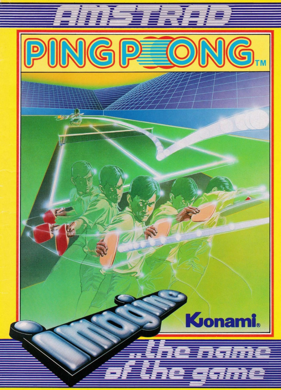 Konami's Ping Pong box art