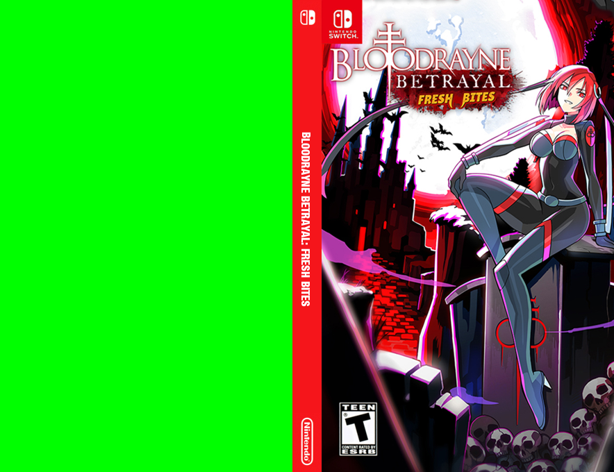 Bloodrayne Betrayal - Fresh Bites — box-texture (US)
