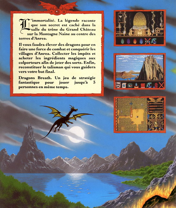 Dragons Breath — box-2D-back (FR)