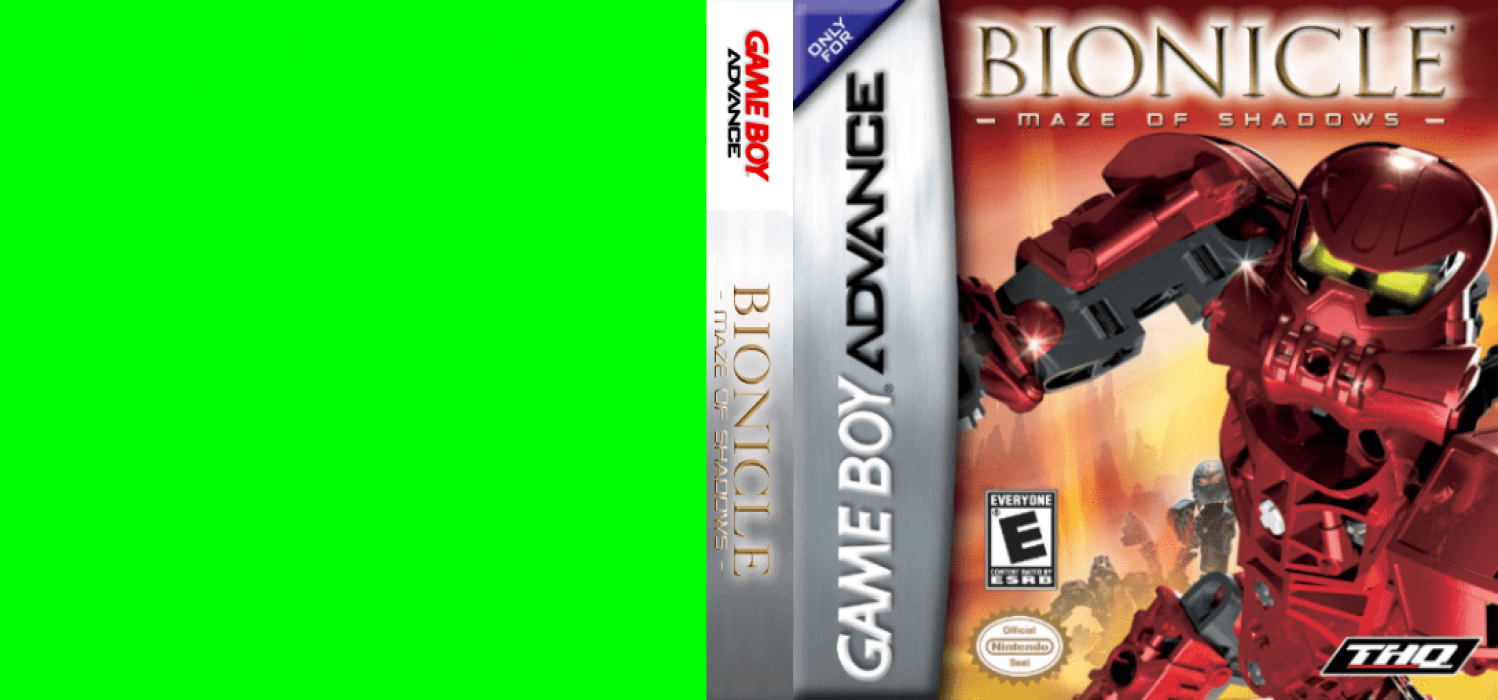Bionicle - Maze of Shadows — box-texture (US)