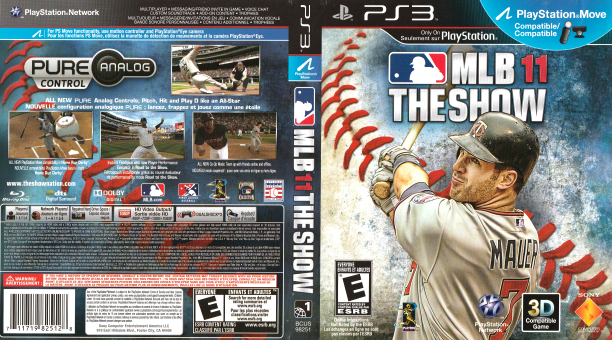 MLB 11 - The Show — box-texture (CA)