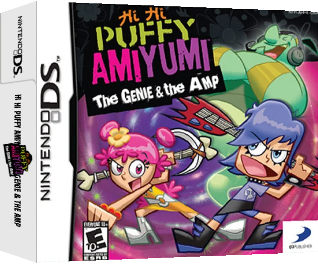 Hi Hi Puffy AmiYumi - The Genie & the Amp — box-3D (US)
