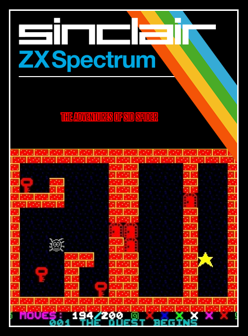 The Adventures of Sid Spider box art
