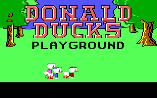 Donald Duck's Playground — sstitle (US)