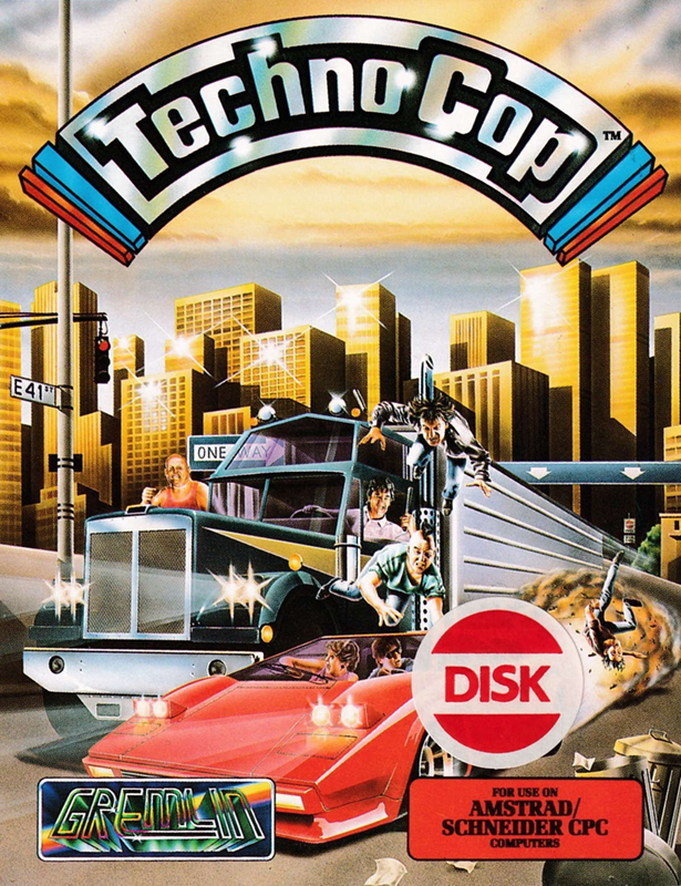 Techno Cop box art