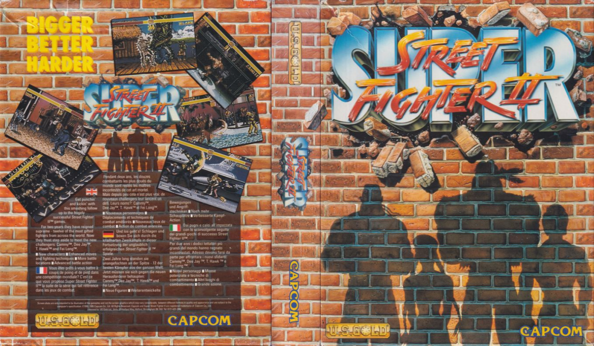 Super Street Fighter II - The New Challengers — box-texture (EU)