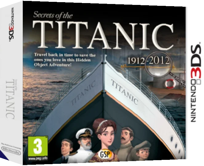 Secrets of the Titanic — box-3D (EU)