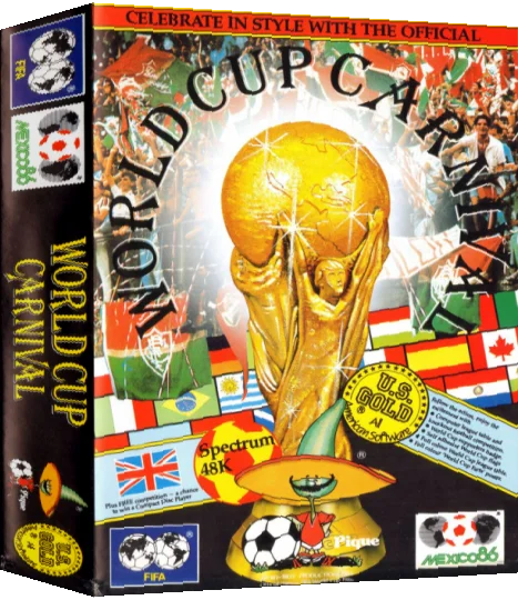 World Cup Carnival - Mexico '86 — box-3D (EU)