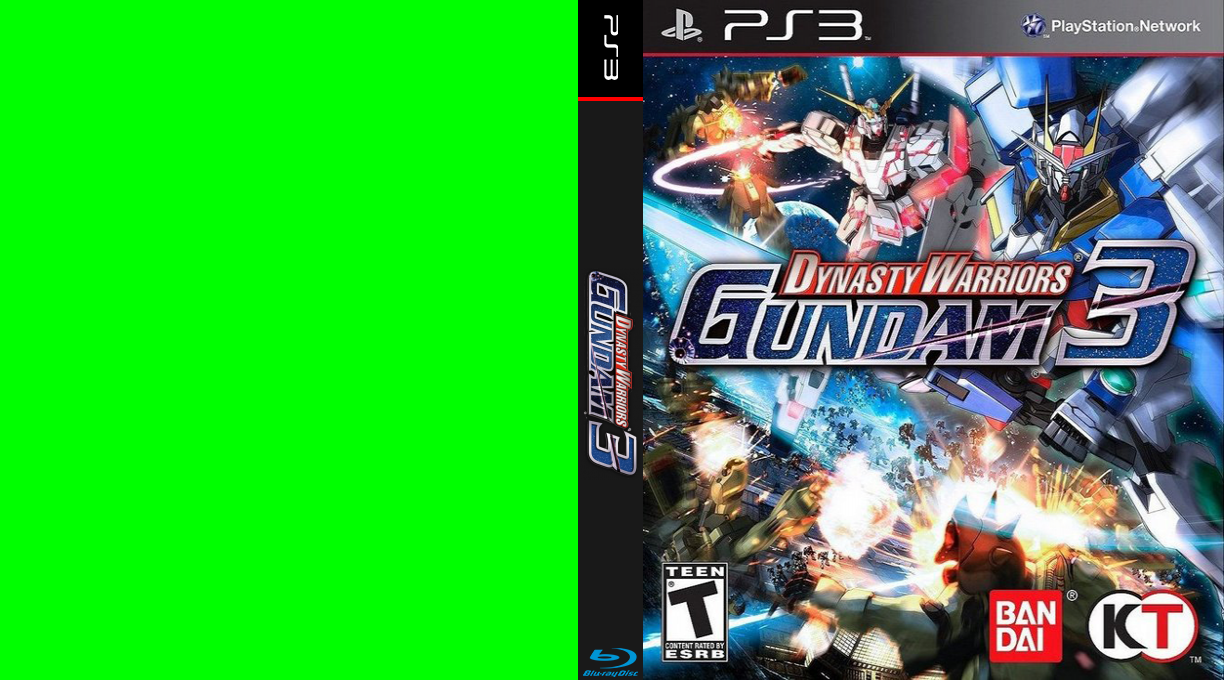 Dynasty Warriors - Gundam 3 — box-texture (US)