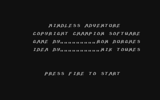 Mindless Adventure — sstitle (WOR)