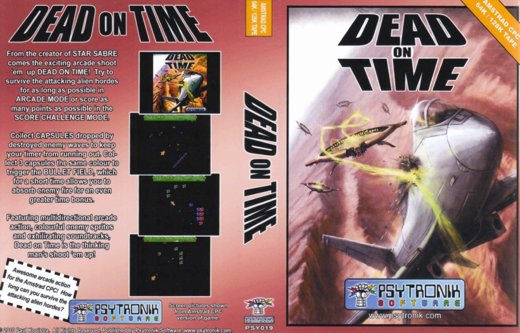 Dead On Time — box-texture (EU)