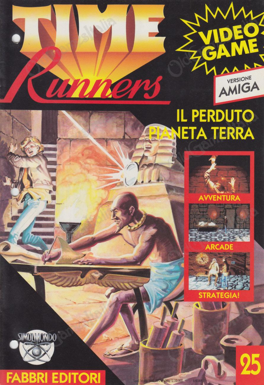 Time Runners 25 - The Lost Planet Earth box art