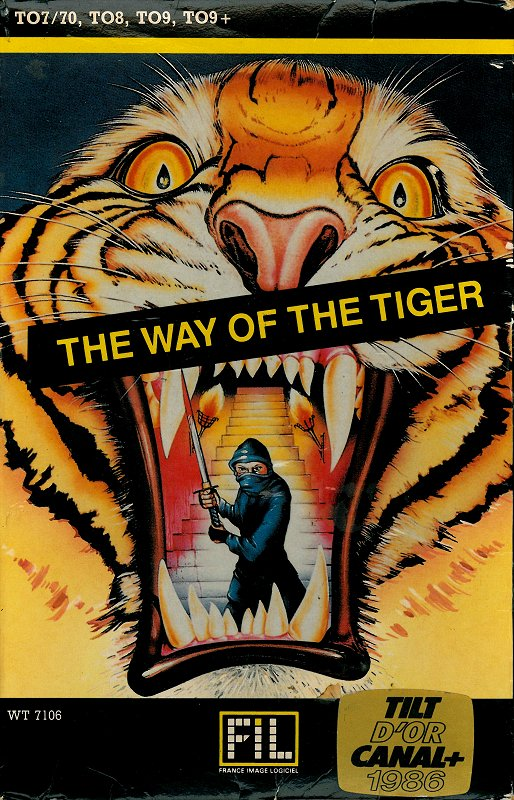 Way Of The Tiger, The box art