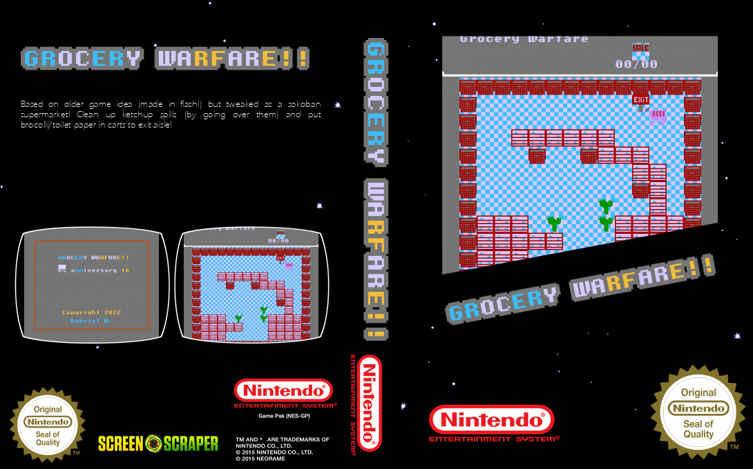 Grocery Warfare — box-texture (SS)