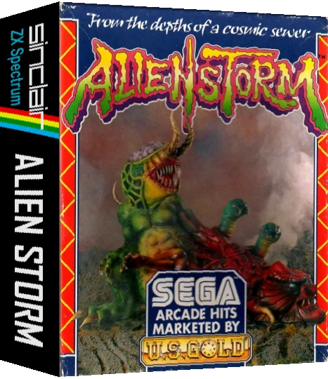 Alien Storm — box-3D (EU)