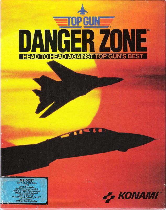 Top Gun Danger Zone box art