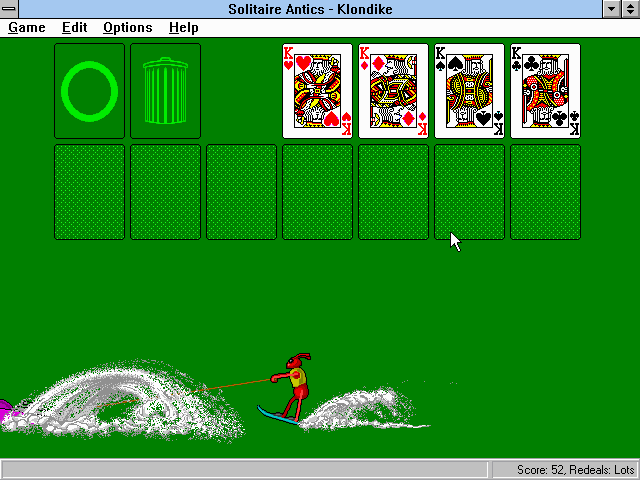 Masque Solitaire Antics — ss (WOR)