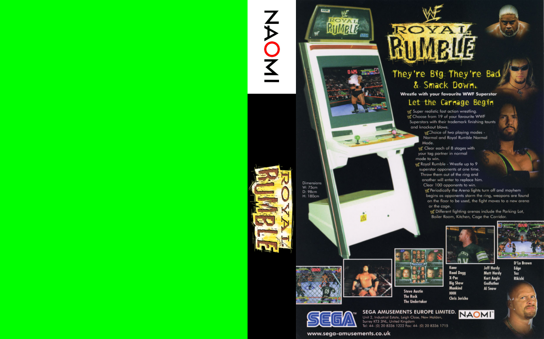 WWF Royal Rumble — box-texture (WOR)