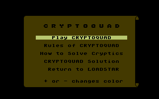 Cryptoquad #128 — sstitle (WOR)