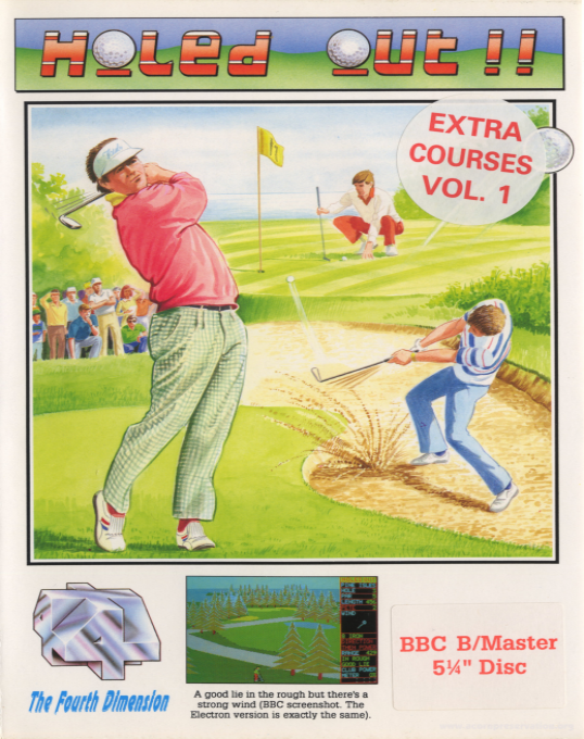 Holed Out Extra Courses 1 box art