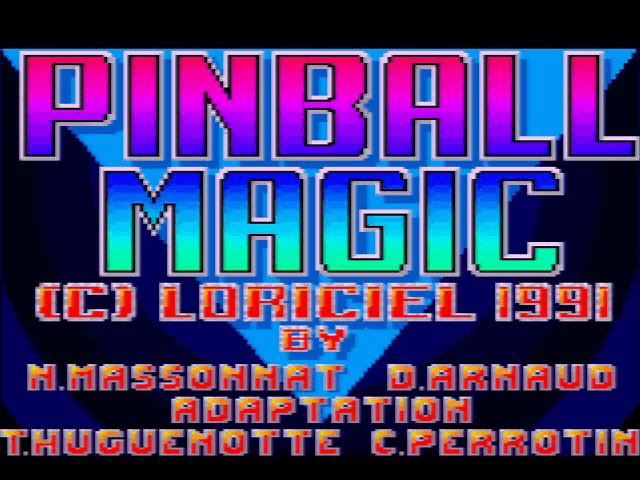 Super Pinball Magic — sstitle (EU)