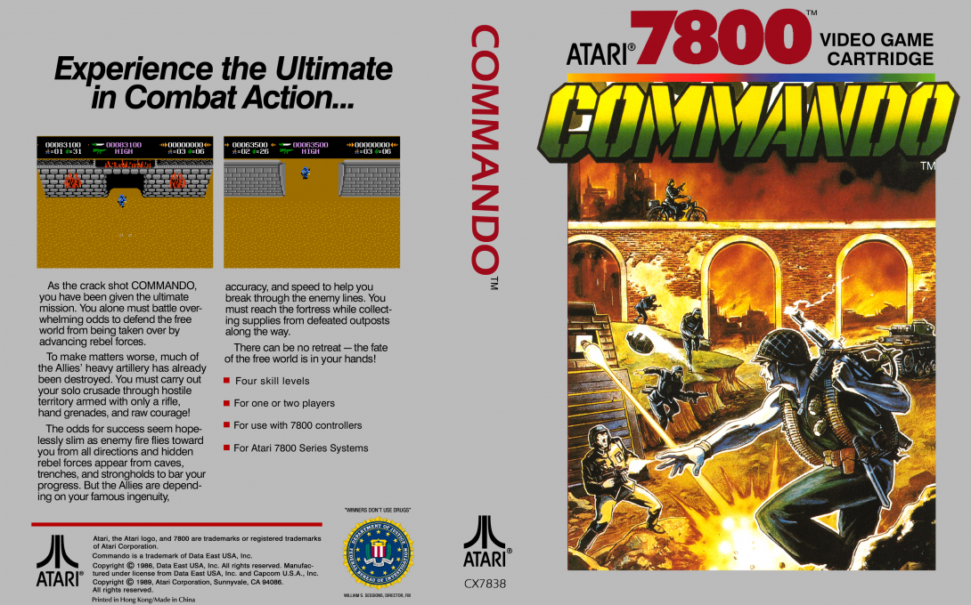 Commando — box-texture (US)