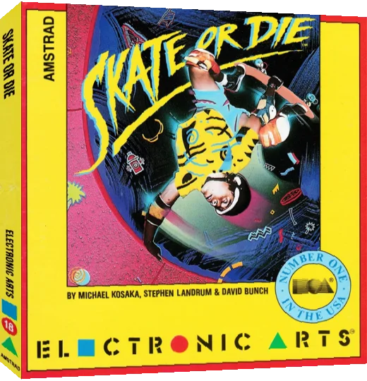 Skate Or Die — box-3D (EU)