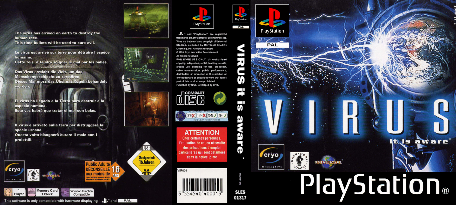Virus - It Is Aware — box-texture (EU)