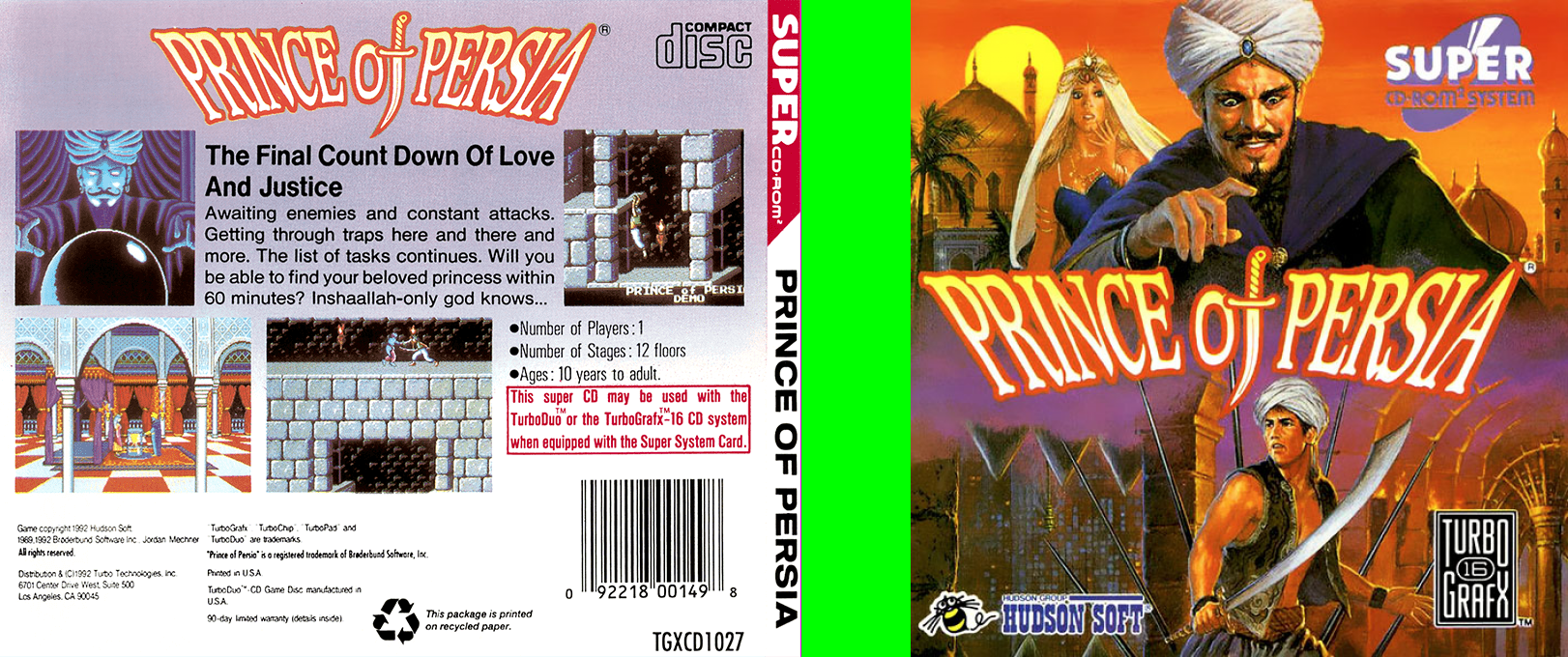 Prince Of Persia — box-texture (US)