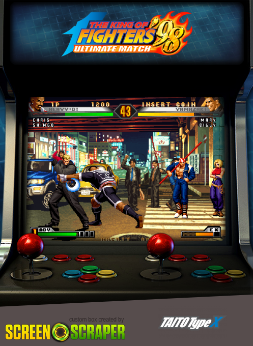 King Of Fighters '98 - The Ultimate Match — box-2D (SS)