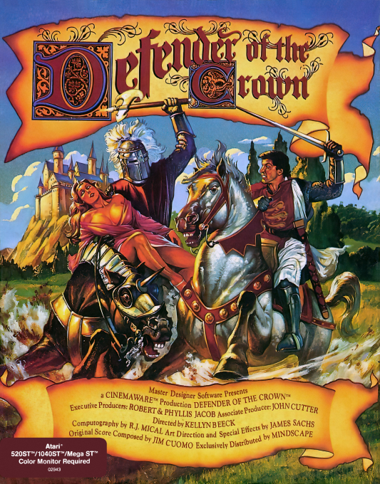 Defender Of The Crown box art