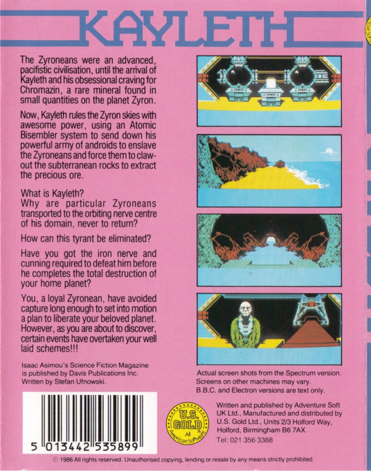 Kayleth — box-2D-back (EU)