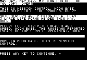 Eamon 178 - The Alien Intruder — ss (WOR)