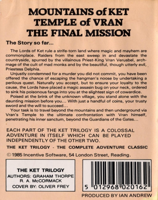 The Ket Trilogy — box-2D-back (EU)