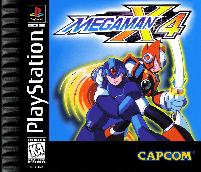 Rockman X4 box art