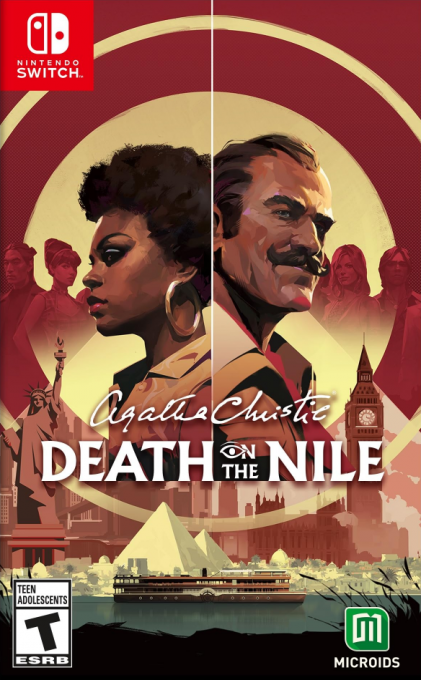Agatha Christie - Death on the Nile box art