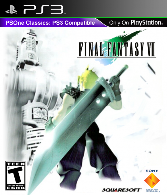 Final Fantasy 7 box art