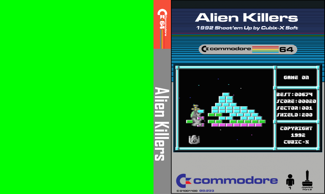 Alien Killers — box-texture (CUS)