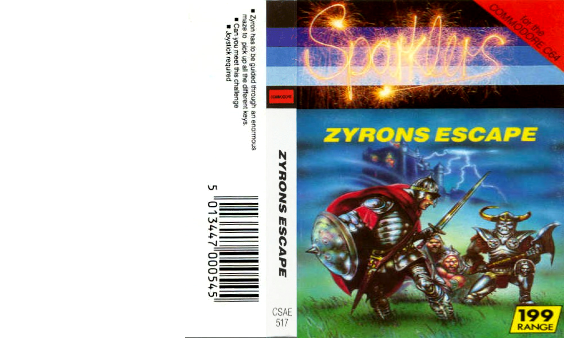 Zyrons Escape — box-texture (EU)