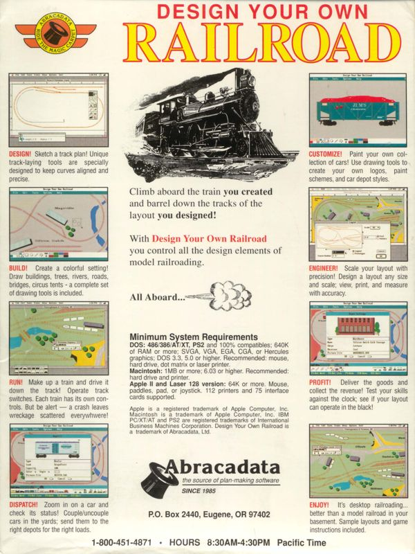 Design Your Own Railroad — box-2D-back (US)
