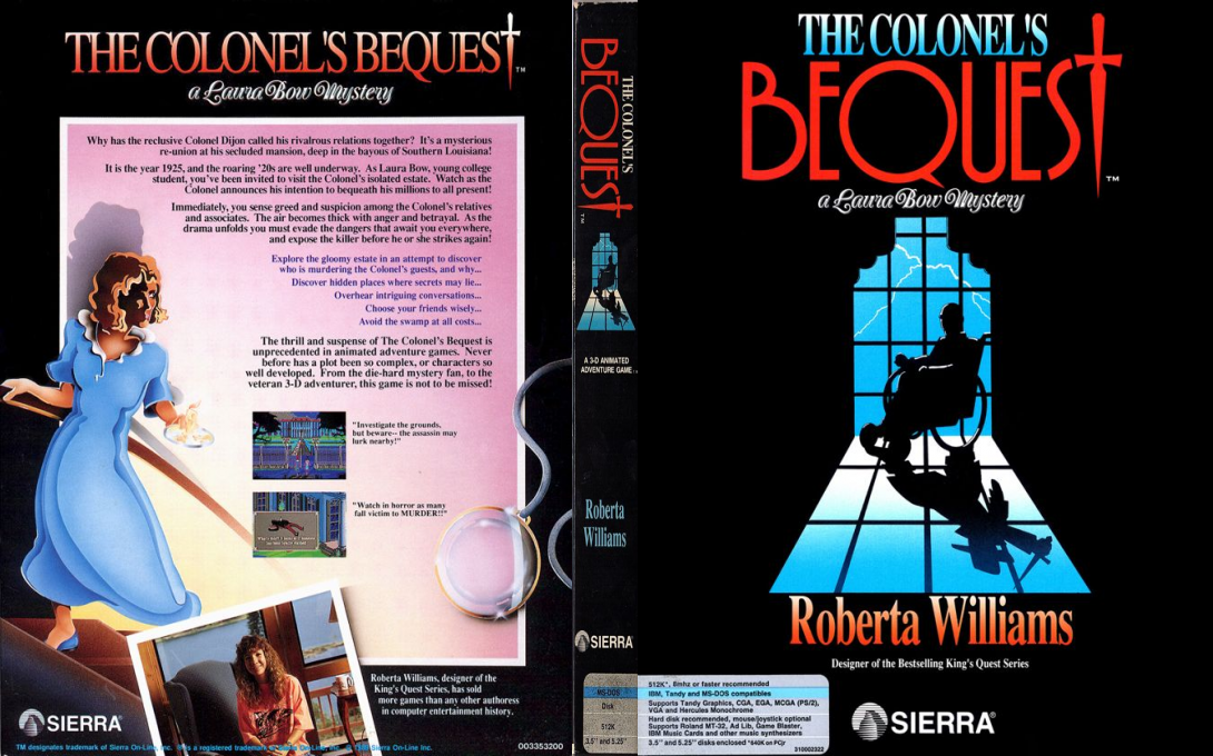 Colonel's Bequest, The — box-texture (US)