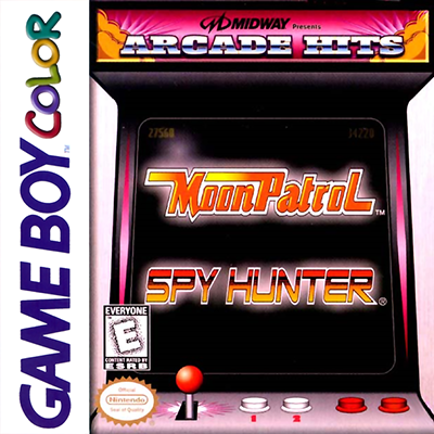 Arcade Hits - Moon Patrol And Spy Hunter box art