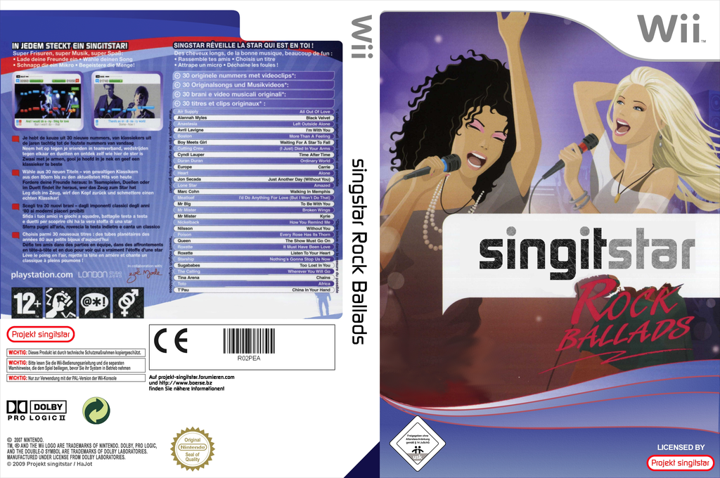Singitstar Rockballads — box-texture (UK)