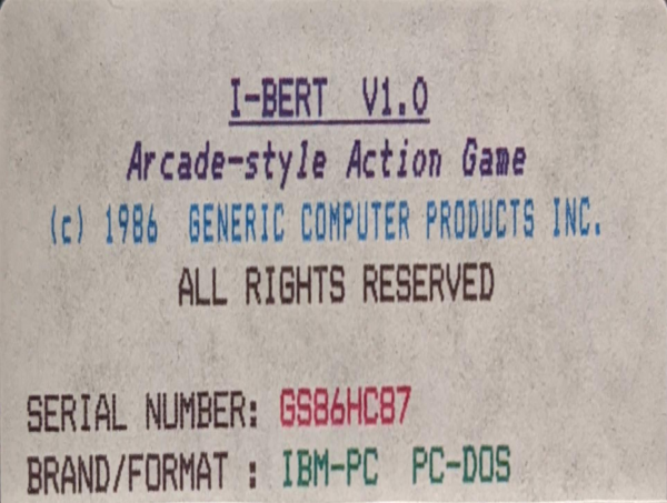 I-Bert — support-texture (WOR)