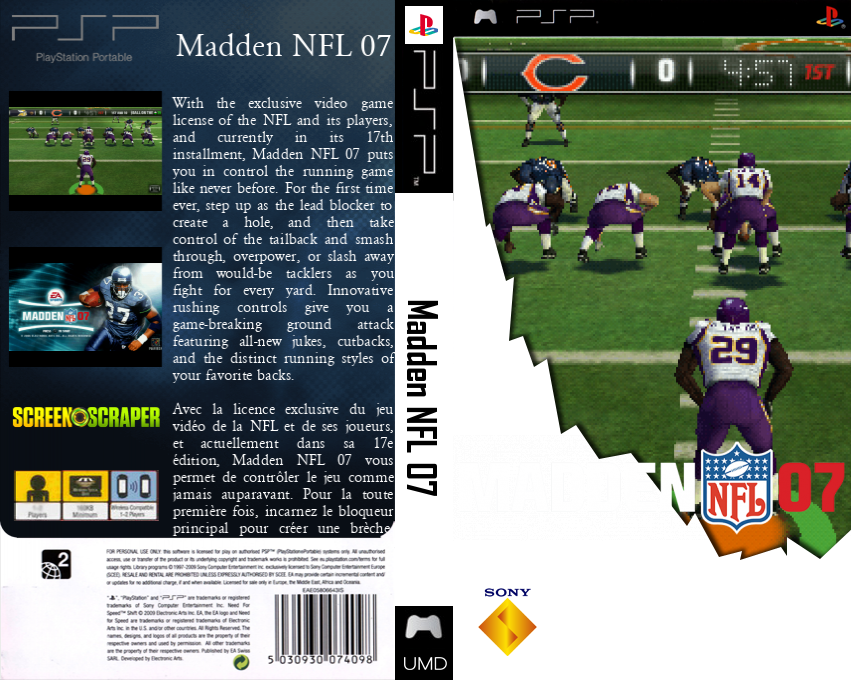 Madden NFL 07 — box-texture (SS)