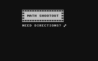 Math Shootout — sstitle (WOR)